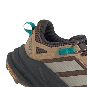 Adidas Terrex Freehiker SL Gore-Tex Hiking Shoe Earth Strata / Beige / Pure Teal - Parasol Store