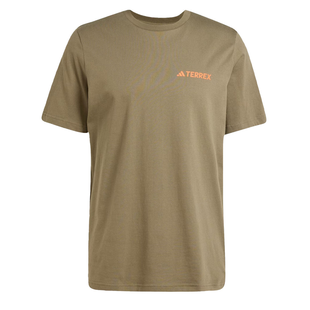 Adidas Terrex Graphic T-Shirt Olive Strata - Parasol Store