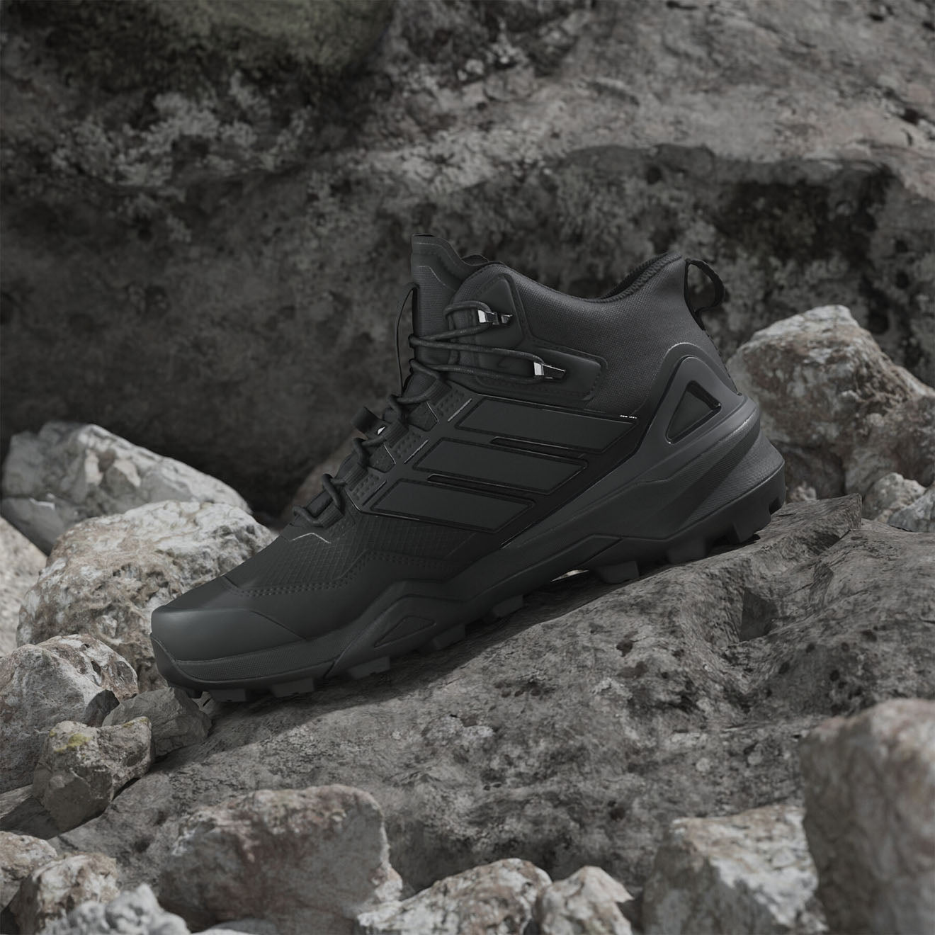 Adidas Terrex  Hiking boots Skychaser Mid Black - Parasol Store