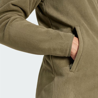 Adidas Terrex Essential Full Zip Fleece Olive Strata - Parasol Store
