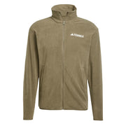 Adidas Terrex Essential Full Zip Fleece Olive Strata - Parasol Store