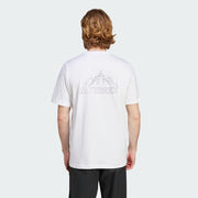Adidas Terrex Mountain Graphic T-Shirt White - Parasol Store