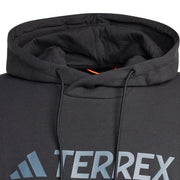 Adidas Terrex Multi Large Logo Hoodie Black - Parasol Store