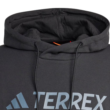 Adidas Terrex Multi Large Logo Hoodie Black - Parasol Store