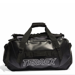 Adidas Terrex RAIN.RDY Expedition Duffel Bag Medium 70L Black / White - Parasol Store