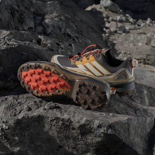 Adidas Terrex Skychaser GoreTeX Hiking Shoe Carbon / Off White / Pure Tangerine - Parasol Store