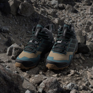 Adidas Terrex Skychaser Mid GORE-TEX Hiking Shoes Cardboard / Core Black / Preloved Teal - Parasol Store
