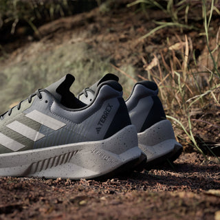 Adidas Terrex Soulstride Flow Trail Running Shoe Olive Strata / Wonder Beige / Charcoal - Parasol Store