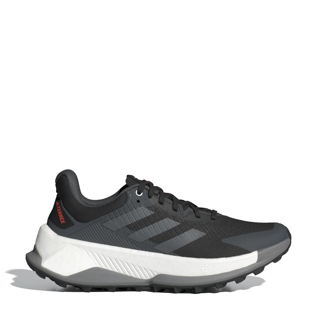 Adidas Terrex Soulstride Ultra Trail Running Shoes Core Black / Grey Four / Impact Orange - Parasol Store
