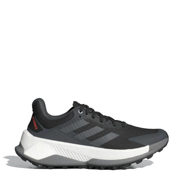 Adidas Terrex Soulstride Ultra Trail Running Shoes Core Black / Grey Four / Impact Orange - Parasol Store