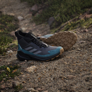 Adidas Terrex Trailmaker 2.0 Mid Gore-Tex Hiking Shoes Grey / Preloved Teal - Parasol Store