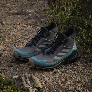 Adidas Terrex Trailmaker 2.0 Mid Gore-Tex Hiking Shoes Grey / Preloved Teal - Parasol Store