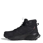 Adidas Terrex Winter Leather Mid Cut Boots Core Black / Core Black / Grey Four - Parasol Store