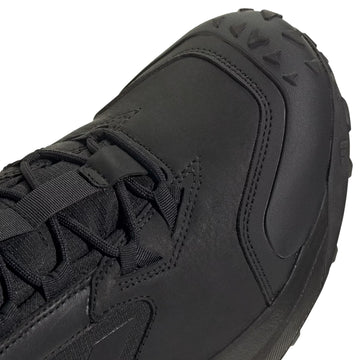 Adidas Terrex Winter Leather Mid Cut Boots Core Black / Core Black / Grey Four - Parasol Store