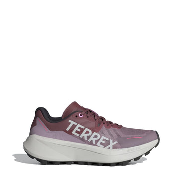 Adidas Terrex Womens Agravic 3 Trail Running Shoes Preloved Fig / Frey One / Pink Fusion - Parasol Store