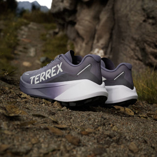 Adidas Terrex Womens Agravic 3 Trail Running Shoes Preloved Violet / Grey One / Powder Plum - Parasol Store