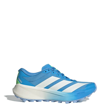 Adidas Terrex Womens Agravic 4 Trainers Blue Burst / Off White / Lime Burst