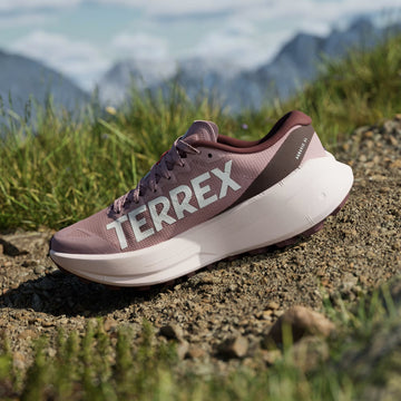Adidas Terrex Womens Agravic SL Trainer Magic Mauve / Footwear White / Maroon