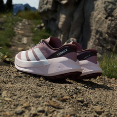 Adidas Terrex Womens Agravic SL Trainer Magic Mauve / Footwear White / Maroon