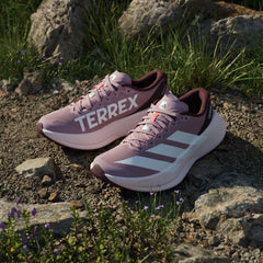 Adidas Terrex Womens Agravic SL Trainer Magic Mauve / Footwear White / Maroon