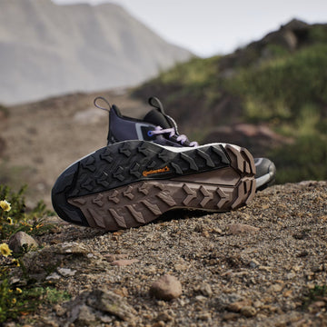 Adidas Terrex Womens Free Hiker 2.0 Gore-Tex Hiking Shoes Core Black / Preloved Violet / Taupe Oxide