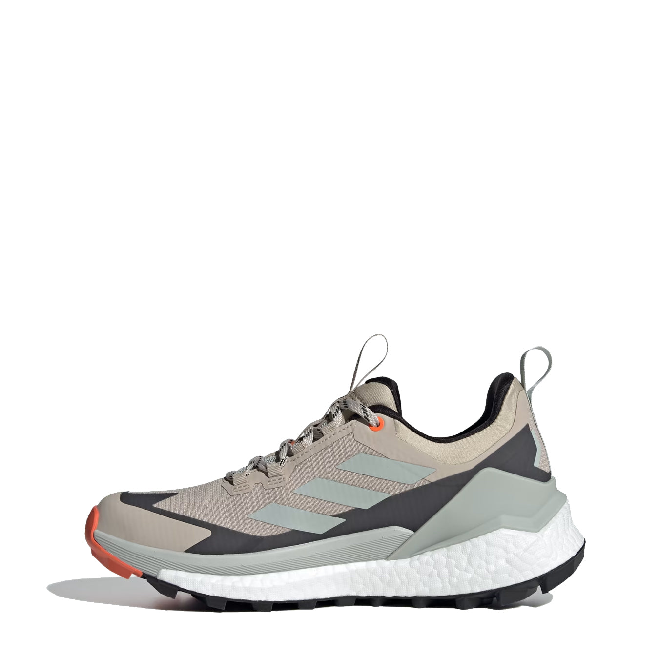 Adidas Terrex Womens Free Hiker 2.0 Low Gore-Tex Wonder Beige / Core Black / Semi Impact Orange - Parasol Store