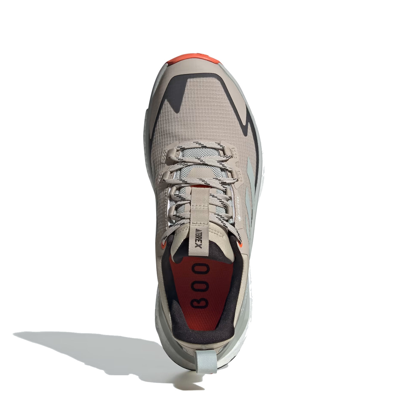 Adidas Terrex Womens Free Hiker 2.0 Low Gore-Tex Wonder Beige / Core Black / Semi Impact Orange - Parasol Store