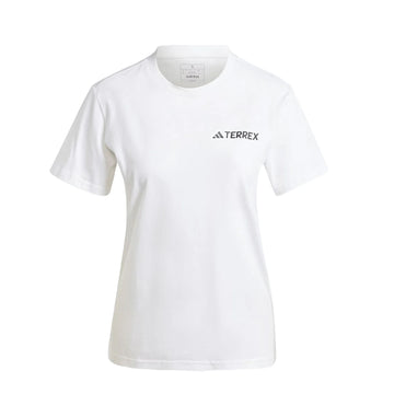 Adidas Terrex Womens Graphic T-Shirt White - Parasol Store