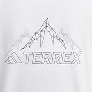 Adidas Terrex Womens Graphic T-Shirt White - Parasol Store