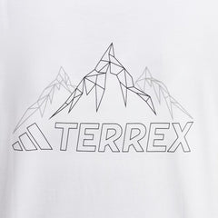 Adidas Terrex Womens Graphic T-Shirt White - Parasol Store