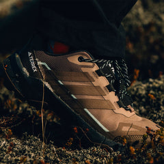 Adidas Terrex Womens Skychaser AX5 GoreTex Hiking Shoe Trace Brown / Earth Strata / Semi Impact Orange - Parasol Store