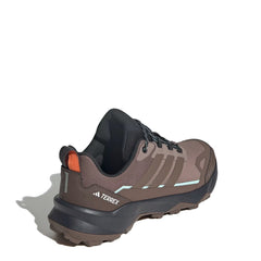 Adidas Terrex Womens Skychaser AX5 GoreTex Hiking Shoe Trace Brown / Earth Strata / Semi Impact Orange - Parasol Store