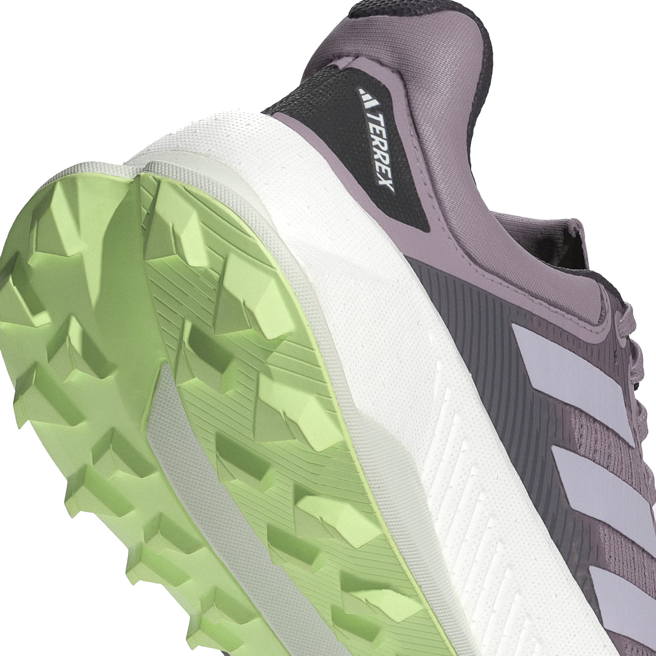 Adidas Terrex Womens Soulstride Ultra Preloved Fig/Silver Dawn/Aurora Black - Parasol Store
