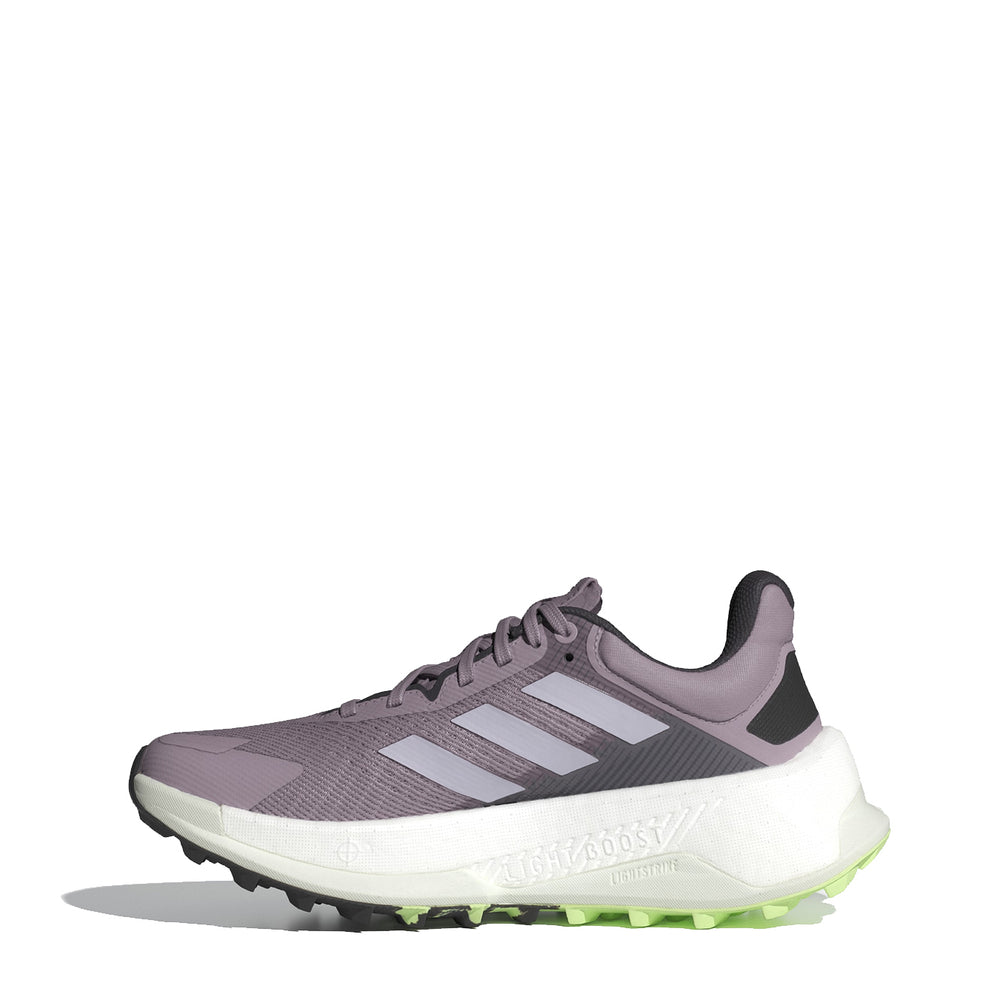 Adidas Terrex Womens Soulstride Ultra Preloved Fig/Silver Dawn/Aurora Black - Parasol Store