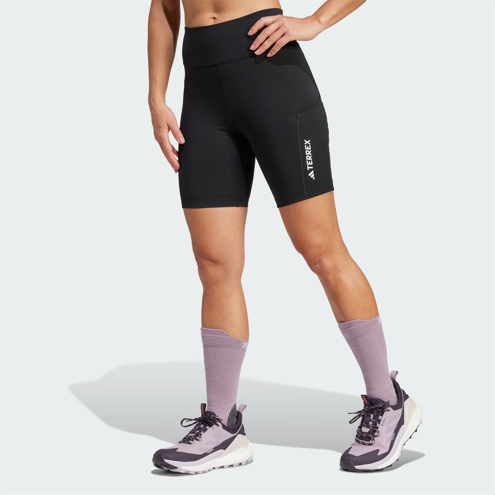 Adidas Terrex Womens WMT 8In Tight Short Black - Parasol Store