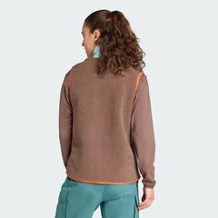 Adidas Terrex Womens XPL Fleece Vest Earth Strata - Parasol Store
