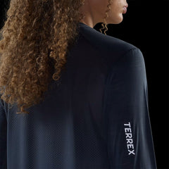 Adidas Terrex Womens Xperior L/S T-Shirt Carbon - Parasol Store