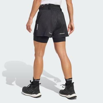 Adidas Terrex Womens Xploric 2 in 1 Shorts Black - Parasol Store