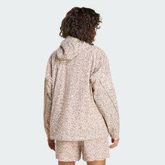 Adidas Terrex Womens Xploric Wind AOP Jacket Beige / Wonder Taupe / Trace Brown - Parasol Store