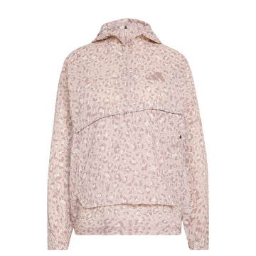 Adidas Terrex Womens Xploric Wind AOP Jacket Beige / Wonder Taupe / Trace Brown - Parasol Store