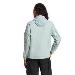 Adidas Terrex Womens Xploric Wind Anorak Semi Flash Aqua - Parasol Store