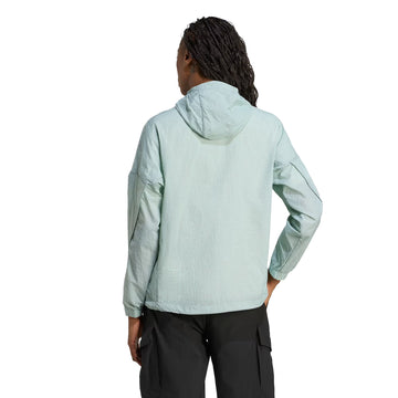 Adidas Terrex Womens Xploric Wind Anorak Semi Flash Aqua