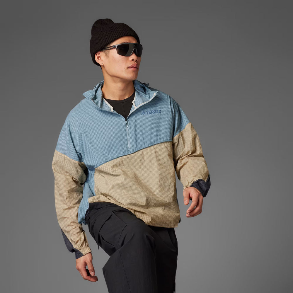 Adidas Terrex XPL Jacket Wind Blue / Grey - Parasol Store