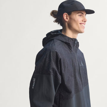 Adidas Terrex XPloric 2 Layer Climaproof Jacket Black / Carbon - Parasol Store