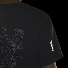 Adidas Terrex XPloric Graphic T-Shirt Carbon - Parasol Store