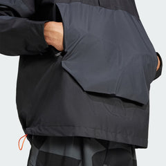 Adidas Terrex Xploric 2.5L Climaproof Anorak Black / Carbon - Parasol Store