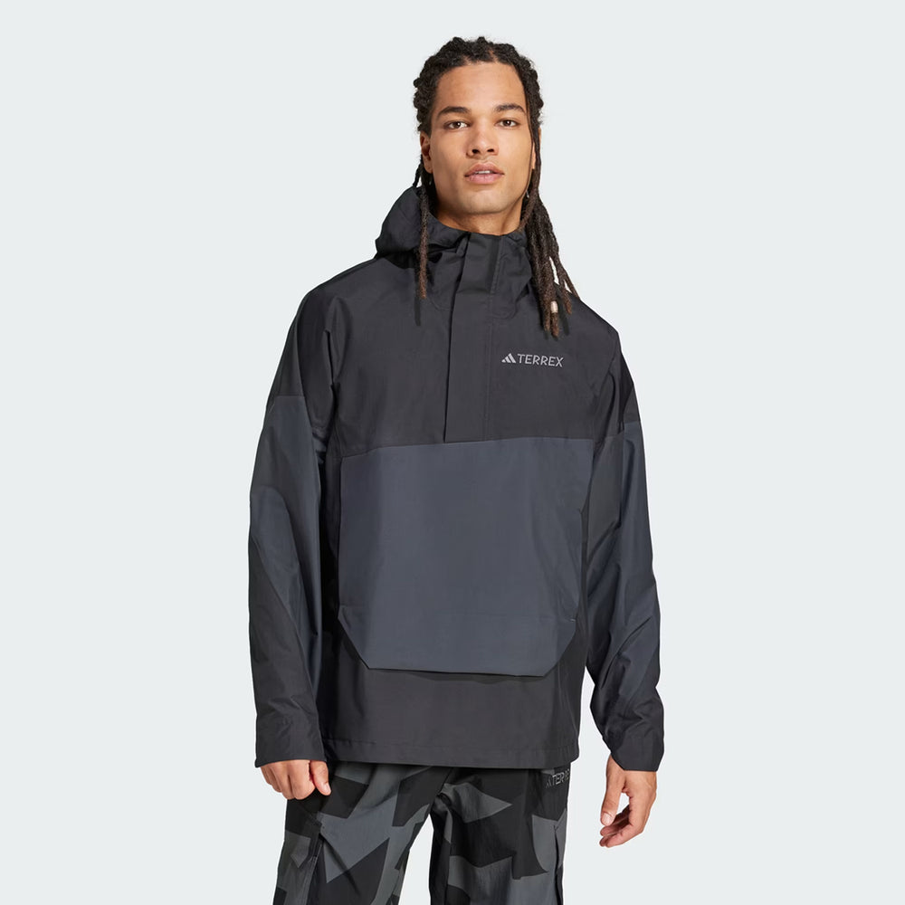 Adidas Terrex Xploric 2.5L Climaproof Anorak Black / Carbon - Parasol Store