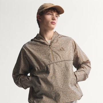 Adidas Terrex Xploric Clima365 Printed Wind Anorak Jacket Blanch Cargo / Cardboard / Brown Oxide - Parasol Store