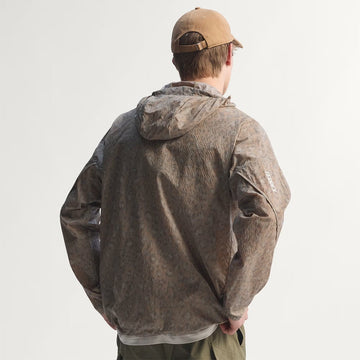 Adidas Terrex Xploric Clima365 Printed Wind Anorak Jacket Blanch Cargo / Cardboard / Brown Oxide - Parasol Store