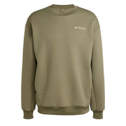 Adidas Terrex Xploric Crewneck Sweatshirt Olive Strata - Parasol Store